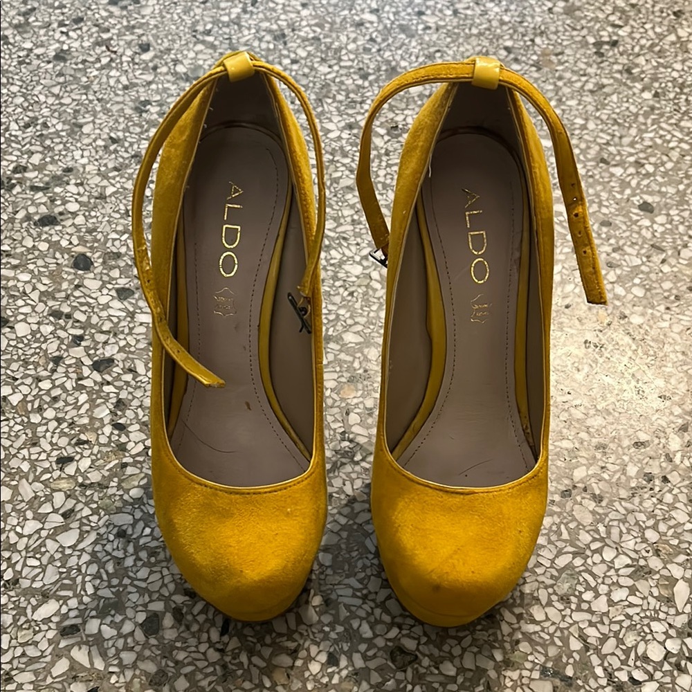 Aldo Women's Yellow Heels